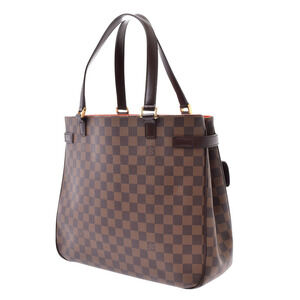 Louis Vuitton Damier Canvas Uzes Tote Brown Bag